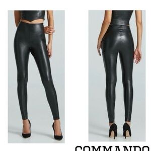 Commando Women's Sleek Black Leggings